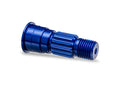 Traxxas 10953-BLUE Aluminum Front Stub Axle (9070147666157)