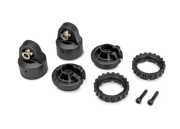 Traxxas 10965 GT-Maxx Shock Caps w/ Retainers & Collars (2) - Hobby City NZ (9070148321517)