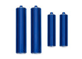 Traxxas 10966-BLUE Aluminum Sand Car Shock Reservoirs (F&R) (9070148354285)