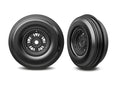 Traxxas 10971 3.2 Funco Front Wheels & Ribbed Tires (2) (9070148485357)