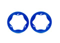 Traxxas 10976-BLUE 3.5 Funco Front Beadlock Rings (2) (9070148616429)