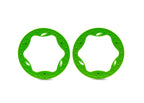 Traxxas 3.5in Funco Front Beadlock Rings Blue RC Wheel (Set of 2) (3)