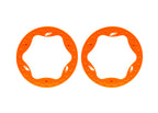 Traxxas 3.5in Funco Front Beadlock Rings Blue RC Wheel (Set of 2) (4)