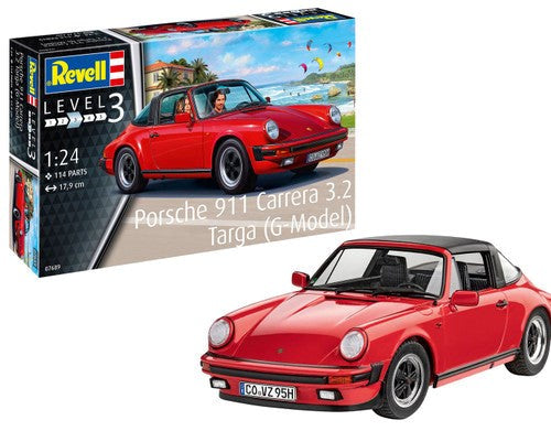 Revell 07689 1/24 PORSCHE 911 CARRERA 3.2 TARGA G