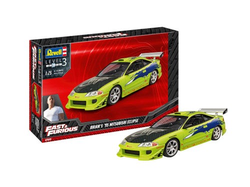 Revell 07691 1/24 FAST & FURIOUS BRIAN'S '95 MITSI ECLIP (8346758381805)