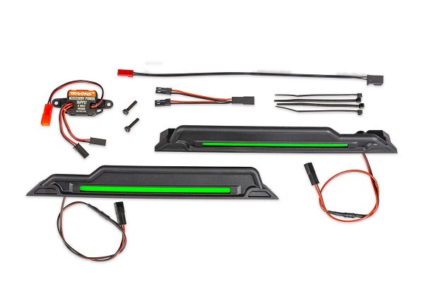 Traxxas Pro Scale Sand Car Underbody Blue RC LED Light Kit (2)