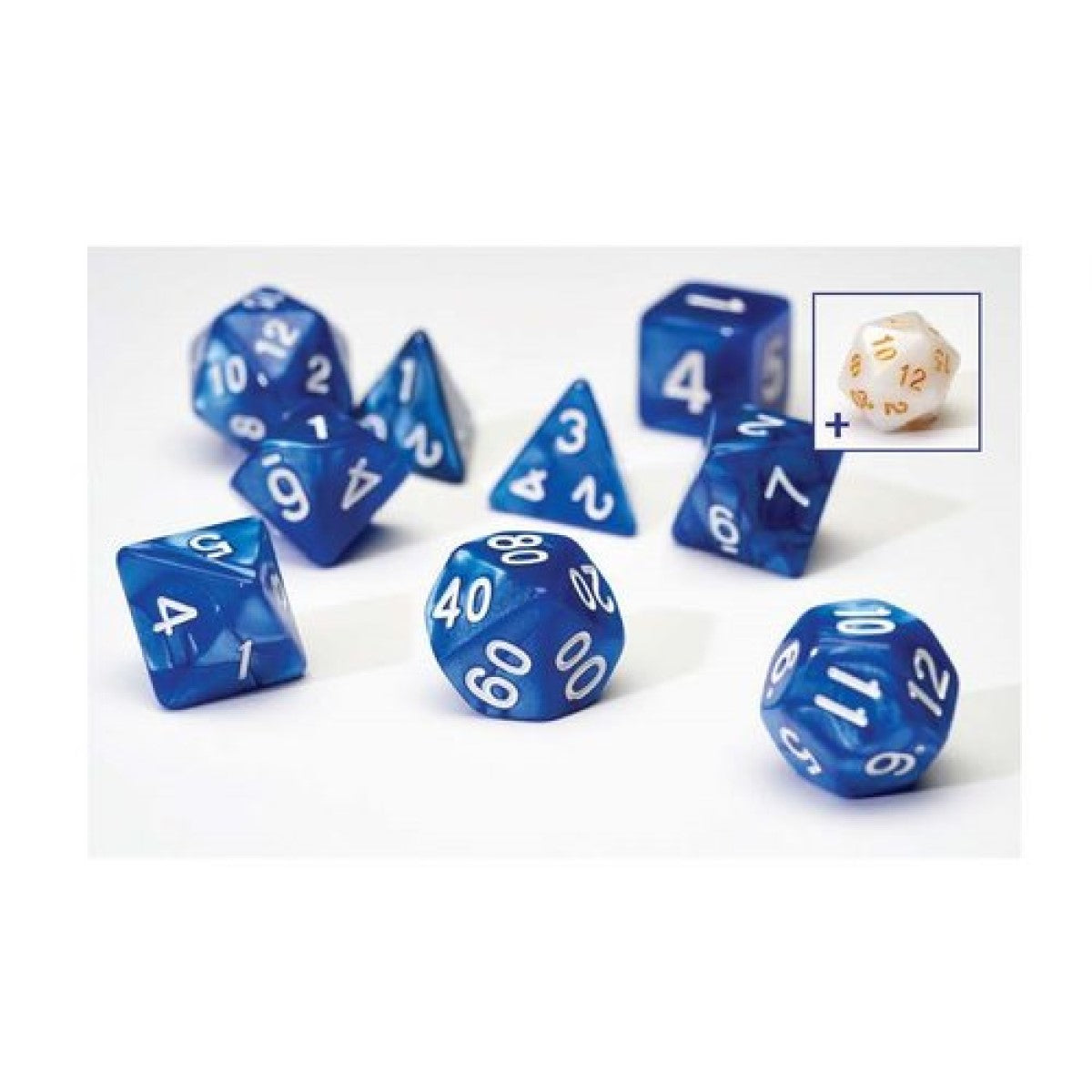 Sirius Set Pearl Blue Acrylic - SDZ0001-03