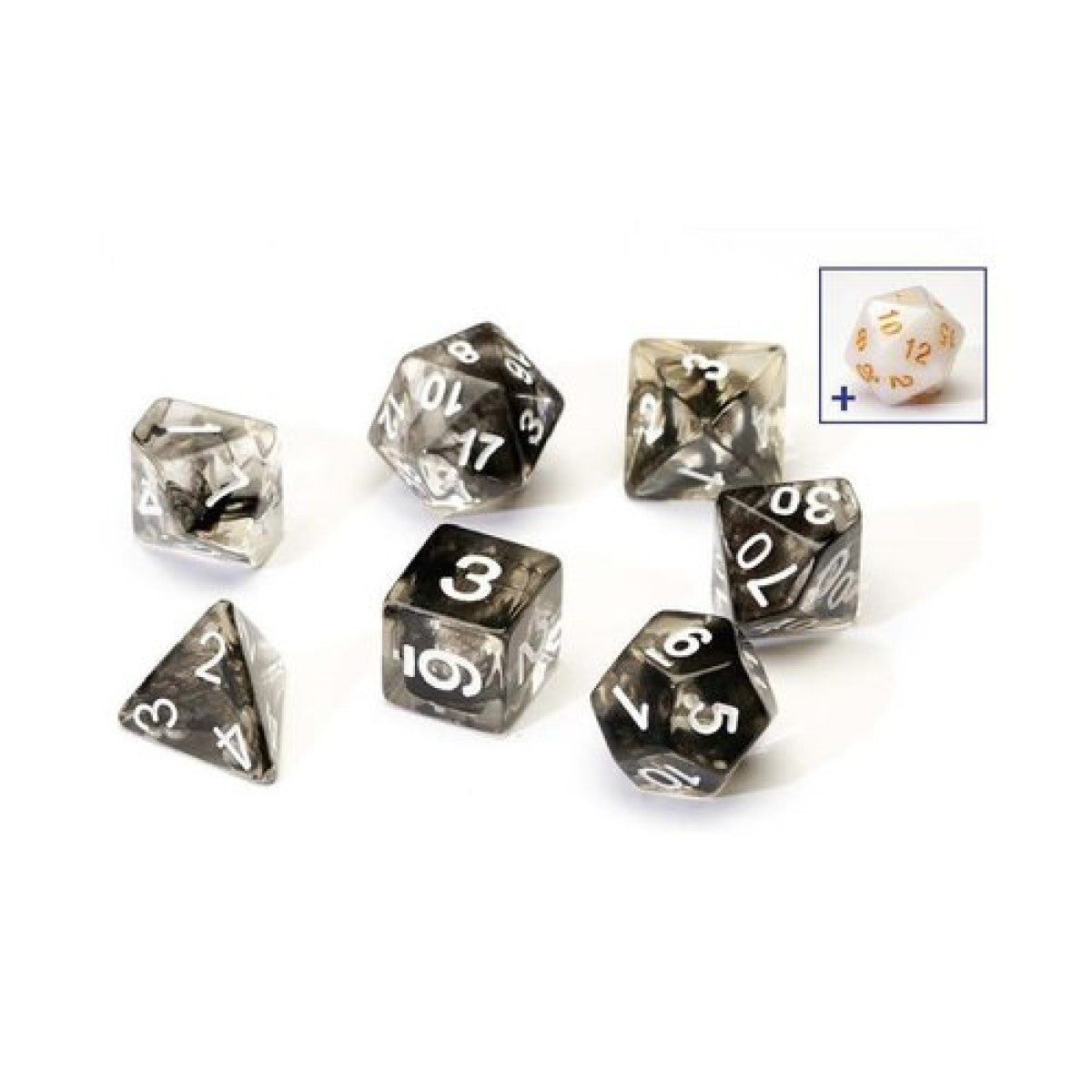 Sirius Set Cloud Black Translucent Acrylic - SDZ0001-08