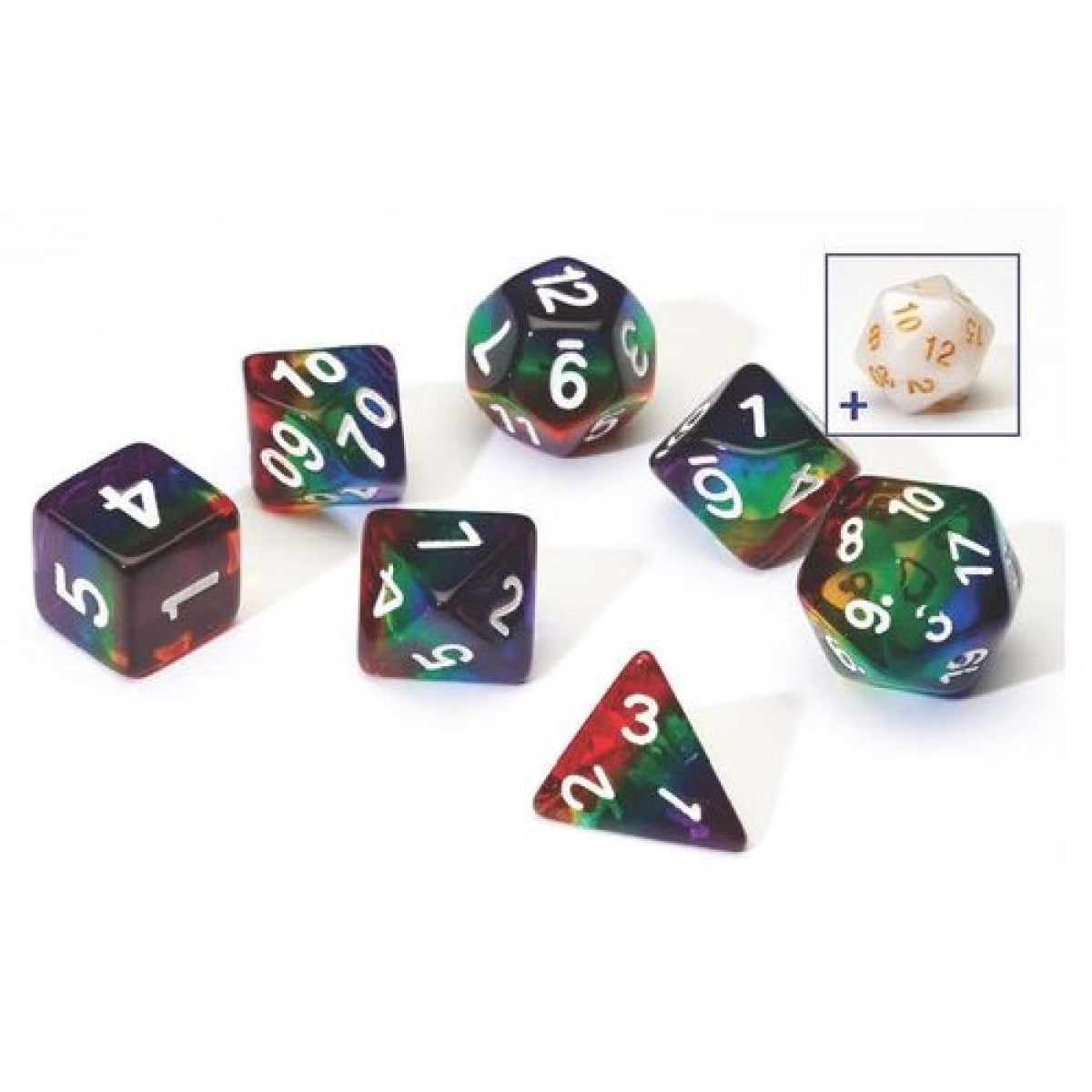 Sirius Set Rainbow Transparent Layered Resin - SDZ0001-10