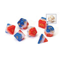 Sirius Set Red White Blue Semi Transparent - SDZ0001-11