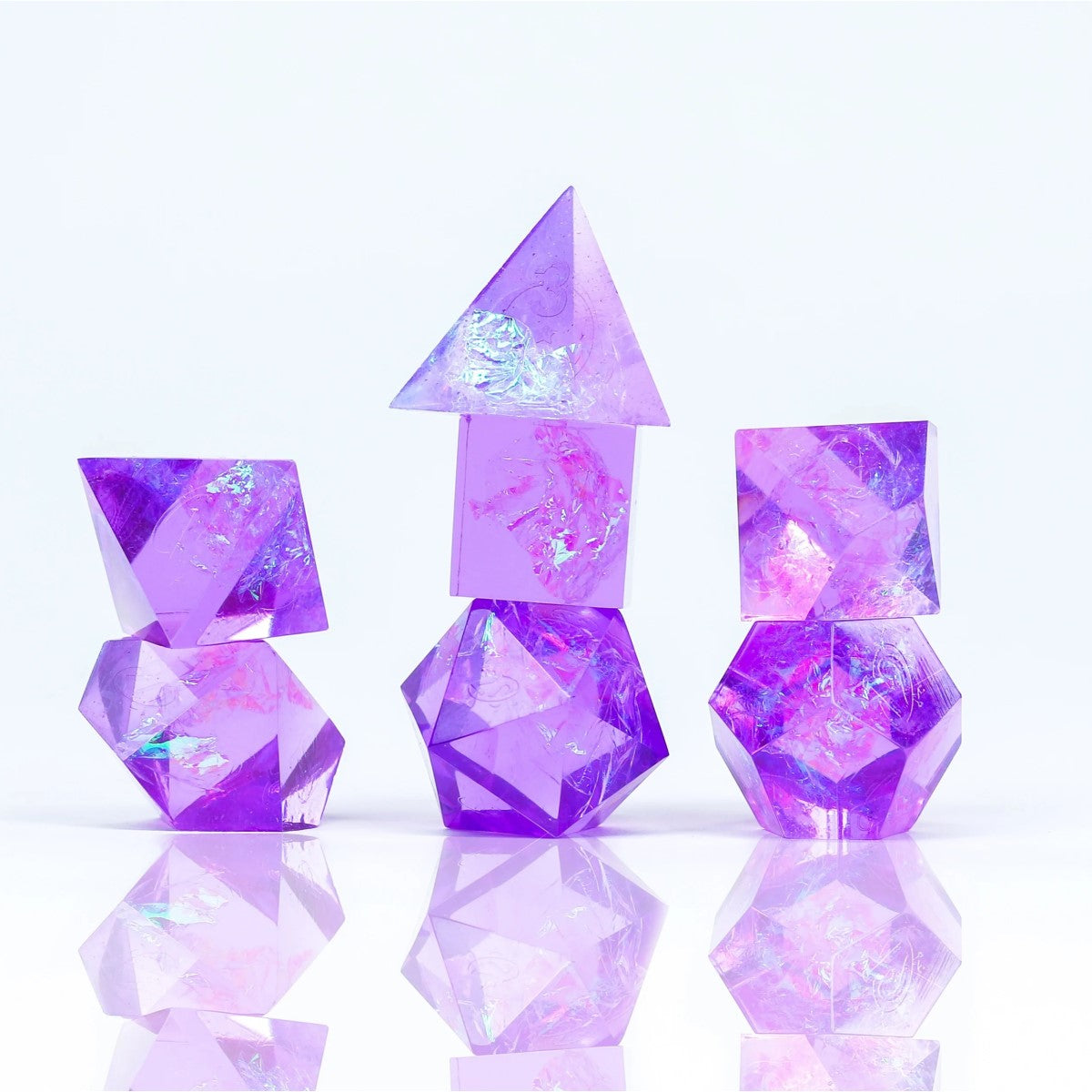 Sirius Dice Set Purple Cloak & Dagger