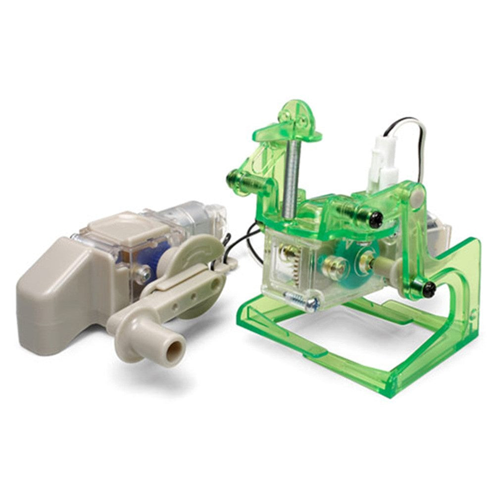 Tamiya 71121 2 LEGGED ROBOT W/WIND UP GENERATOR (8346767294701)