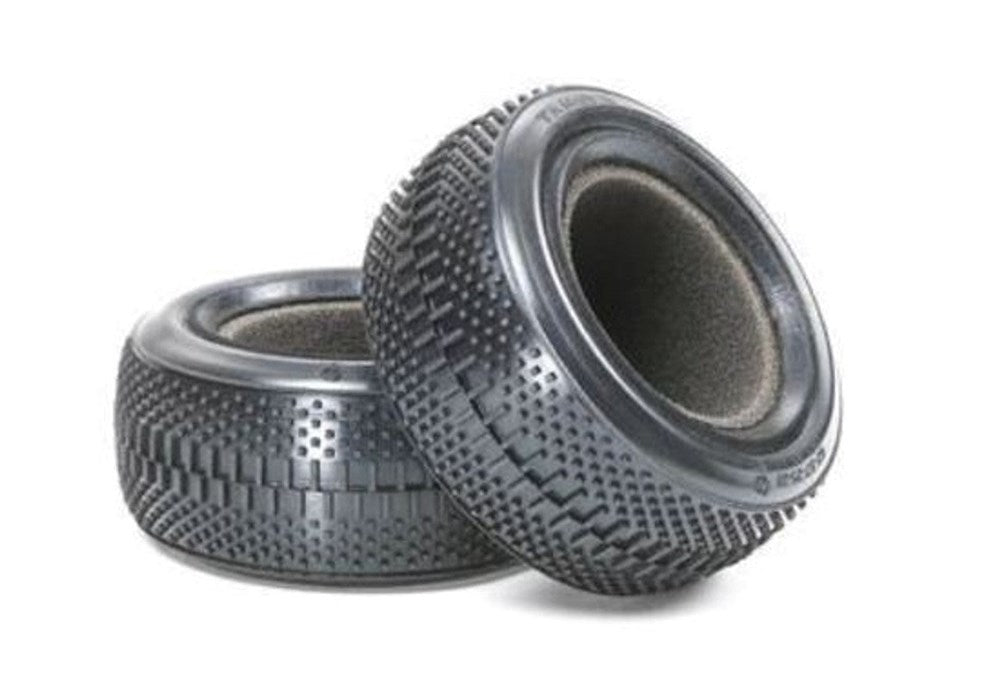 Tamiya 54187 DUAL BLOCK TYRE C FRONT 62/25 (8346768244973)