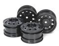 Tamiya 54741 OR RACE TRUCK WHEEL FRONT & REAR BLACK (4) (8346774765805)