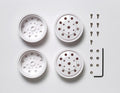 Tamiya 56541 FRONT WHEELS 22mm WHITE (8346778730733)