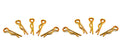 Arrowmax AM-103101 Small Body Clip 1/10 - Gold  (10) (8347066826989)