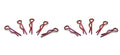 Arrowmax AM-103106 Small Body Clip 1/10 - Metallic Red  (10) (8347066958061)