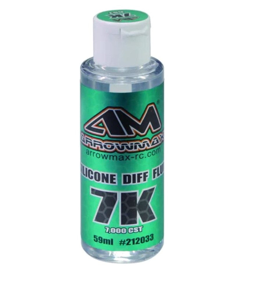 Arrowmax AM-212033 Silicone Diff Fluid 59ml 7.000cst V2 (7K) (8347068956909)