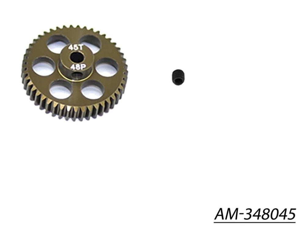 Arrowmax AM-348045 Pinion Gear 48P 45T (7075 Hard) (8347070890221)