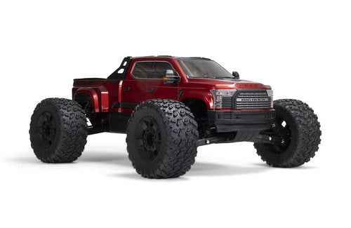 ARRMA ARA7612T2 1/7 BIG ROCK 6S 4X4 BLX Monster Truck RTR Red (8347076395245)