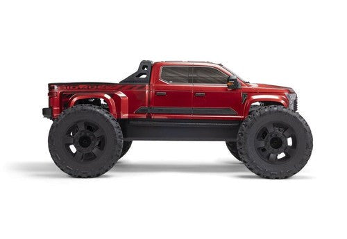 ARRMA ARA7612T2 1/7 BIG ROCK 6S 4X4 BLX Monster Truck RTR Red (8347076395245)