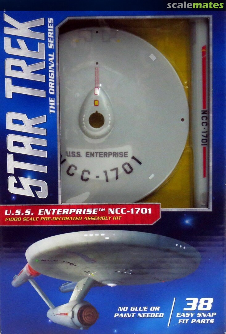 Polar Lights 1000 1/1000 STrek USSEnterprise NCC