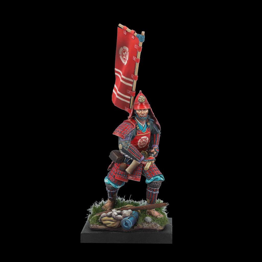 Scale 75 SCM-008 Figures Middle Age Nobunaga Warrior 75mm (9210243580141)