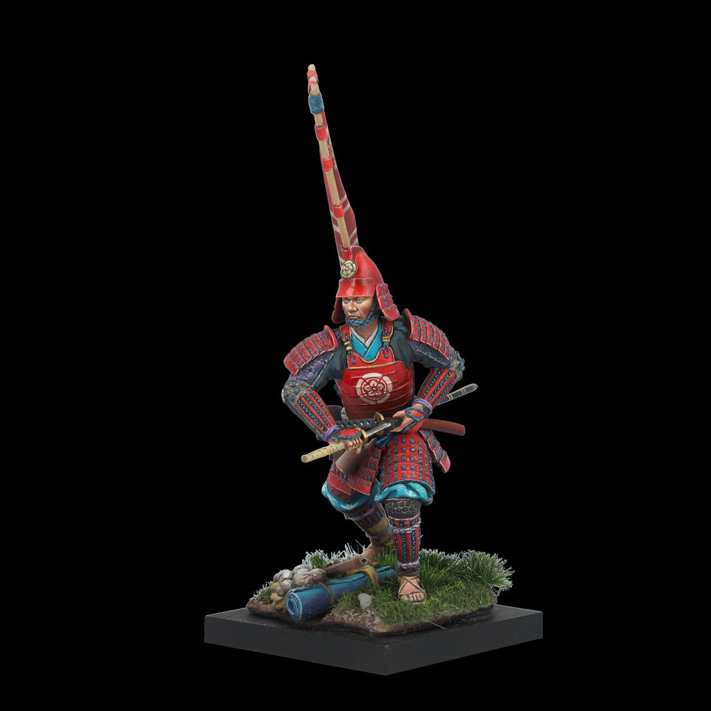 Scale 75 SCM-008 Figures Middle Age Nobunaga Warrior 75mm (9210243580141)