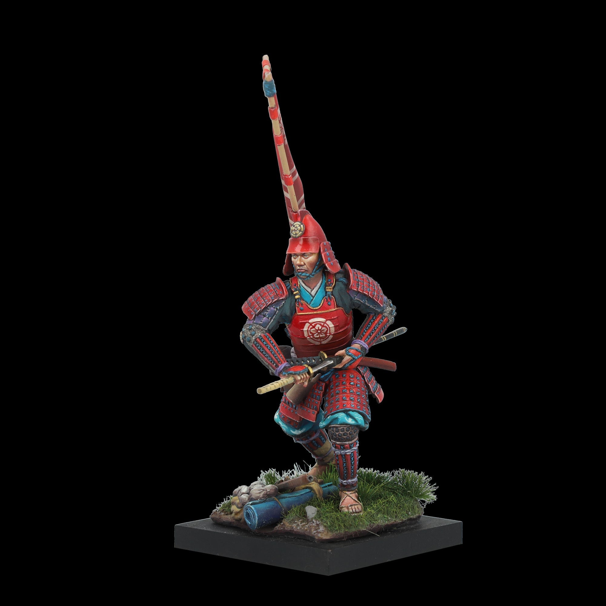 Scale 75 SCM-008 Figures Middle Age Nobunaga Warrior 75mm (9210243580141)