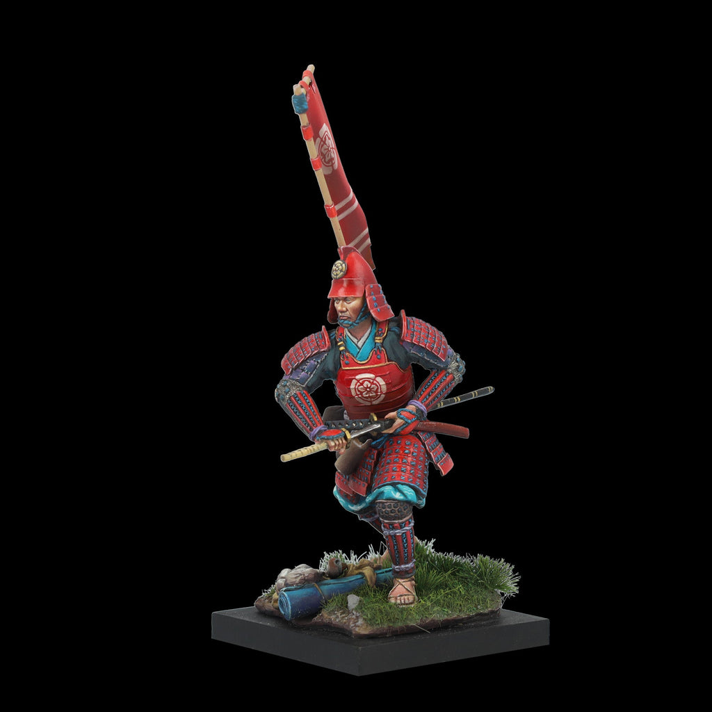 Scale 75 SCM-008 Figures Middle Age Nobunaga Warrior 75mm (9210243580141)