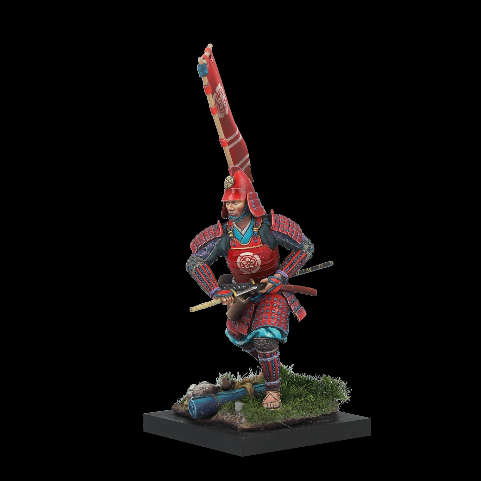 Scale 75 SCM-008 Figures Middle Age Nobunaga Warrior 75mm (9210243580141)