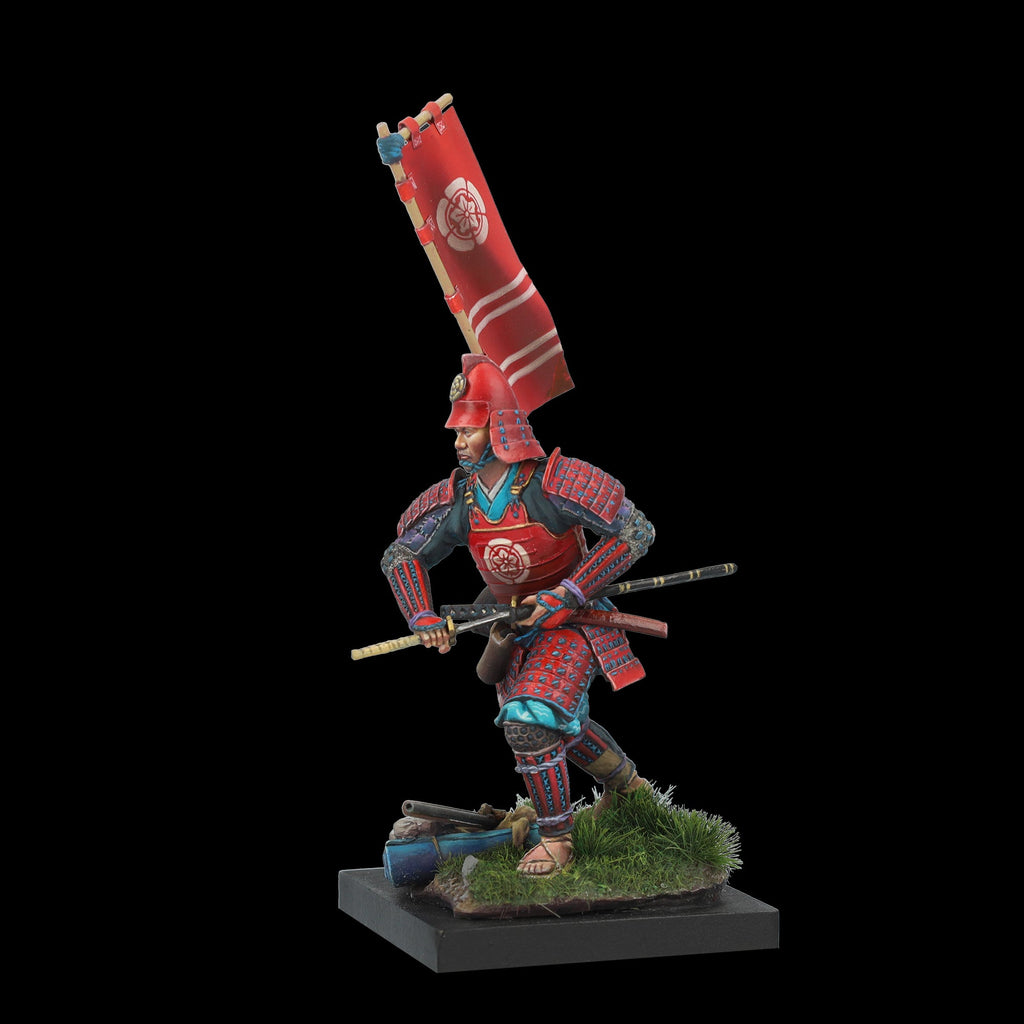 Scale 75 SCM-008 Figures Middle Age Nobunaga Warrior 75mm (9210243580141)