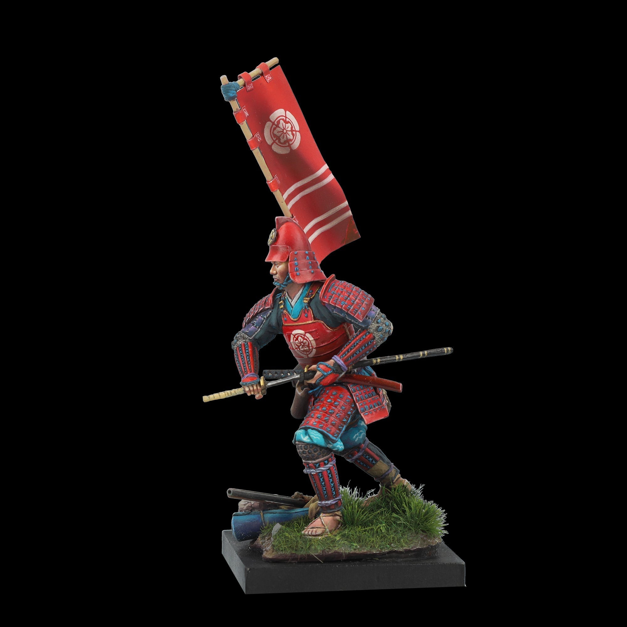 Scale 75 SCM-008 Figures Middle Age Nobunaga Warrior 75mm (9210243580141)