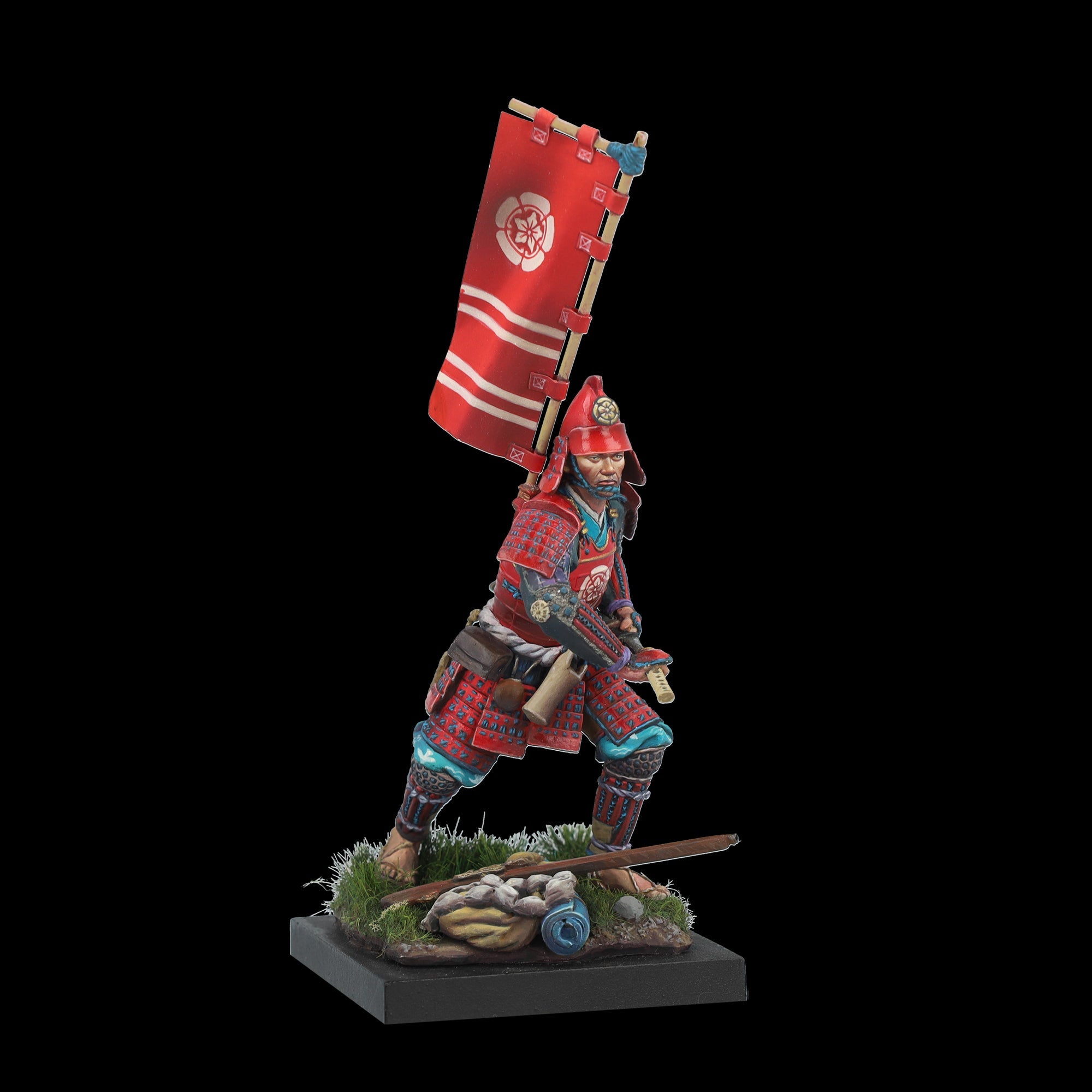 Scale 75 SCM-008 Figures Middle Age Nobunaga Warrior 75mm - Hobby City NZ