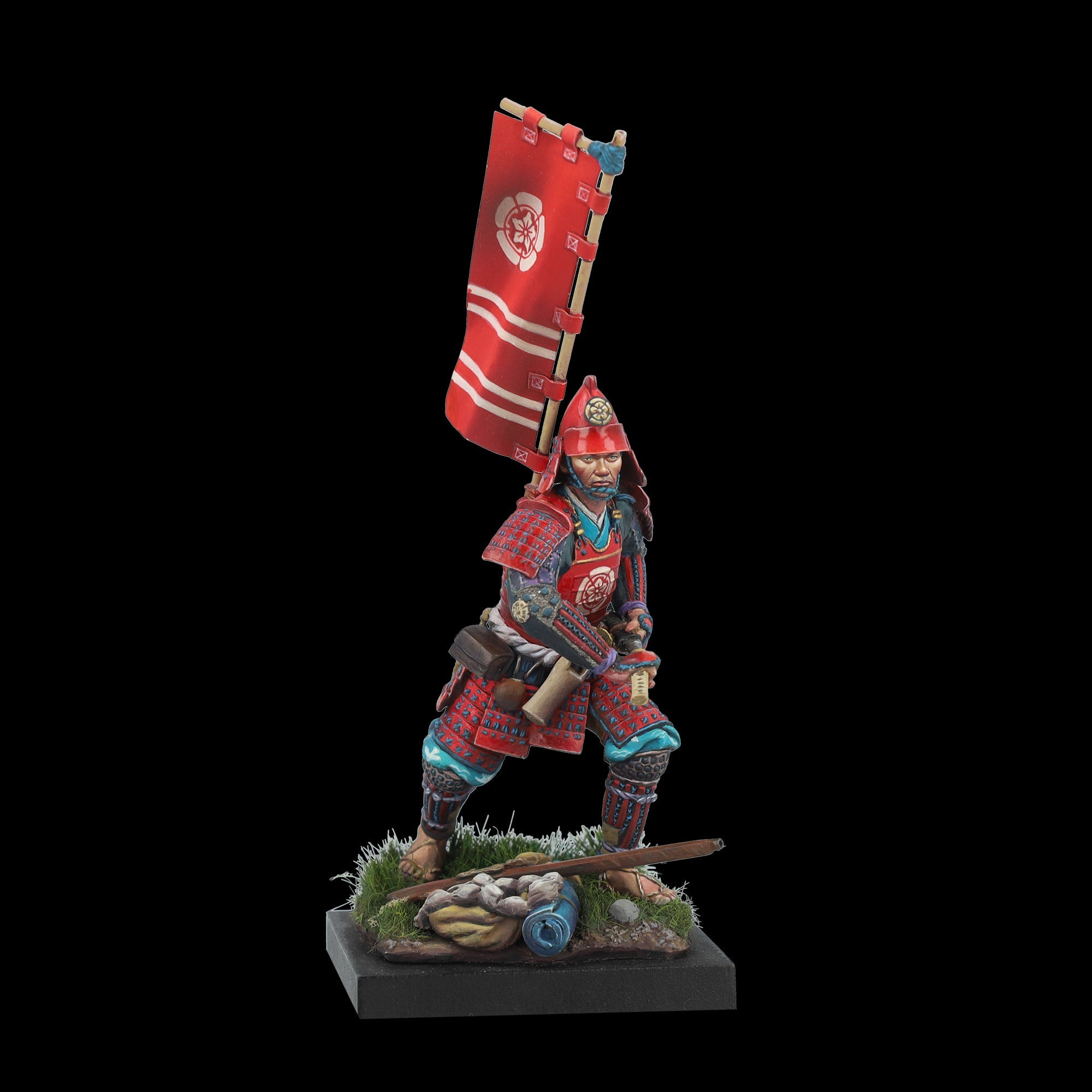 Scale 75 SCM-008 Figures Middle Age Nobunaga Warrior 75mm - Hobby City NZ