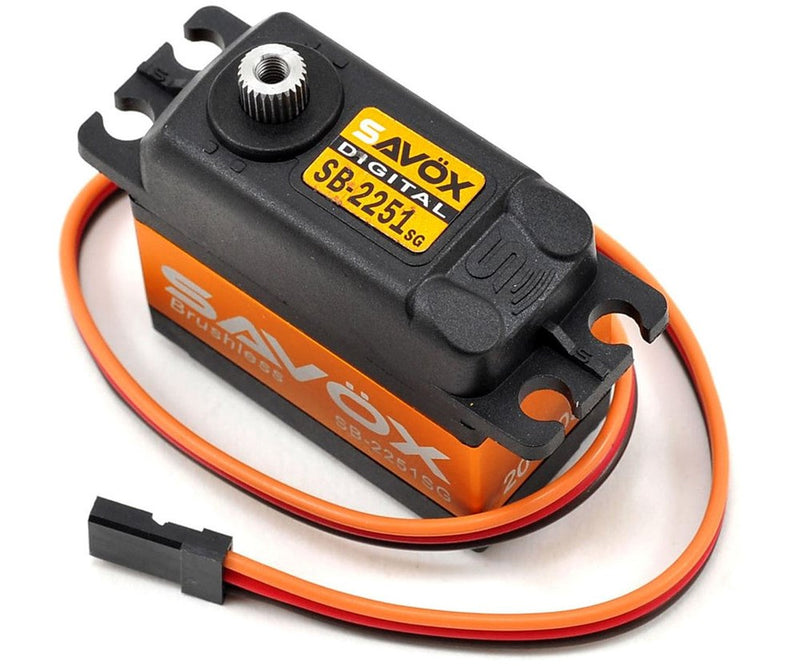 Savox SB-2251SG Brushless 15kg 0.085sec @ 6v 65g