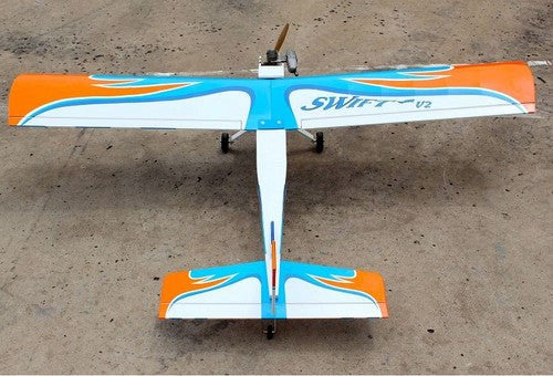 Seagull Models Swift V2 Trainer 63in Tail Dragger Conversion RC Plane Kit (2)