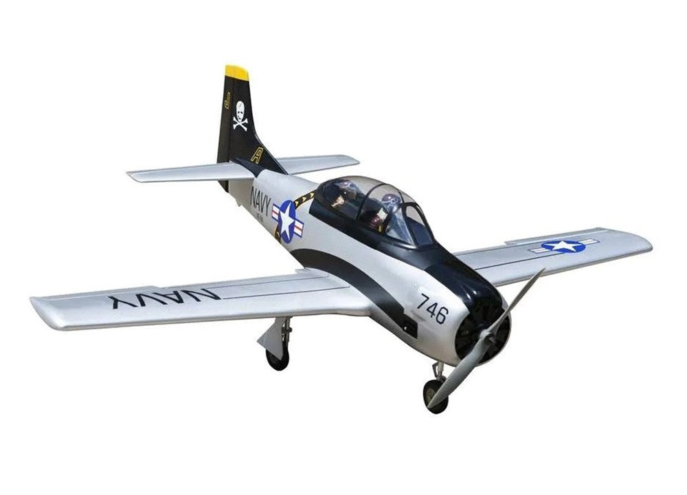 Seagull Models North American T-28 Trojan 63in 15cc with Electric Retracts RC Warbird