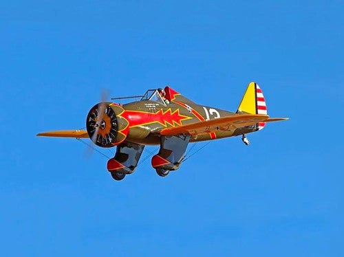 Seagull Models Pursuit Squadron P-26A Peashooter 71in 30cc RC Aircraft Kit (2)