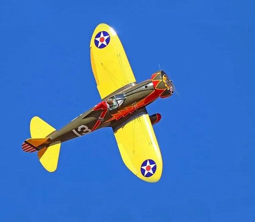 Seagull Models Pursuit Squadron P-26A Peashooter 71in 30cc RC Aircraft Kit (3)