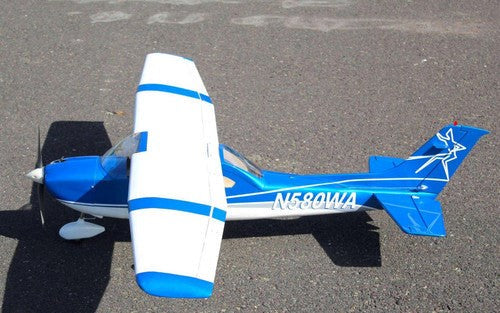 Seagull Models Cessna 182 Skylane 69in Wingspan Pearl Blue RC Aircraft Kit 1/6 Scale (3)