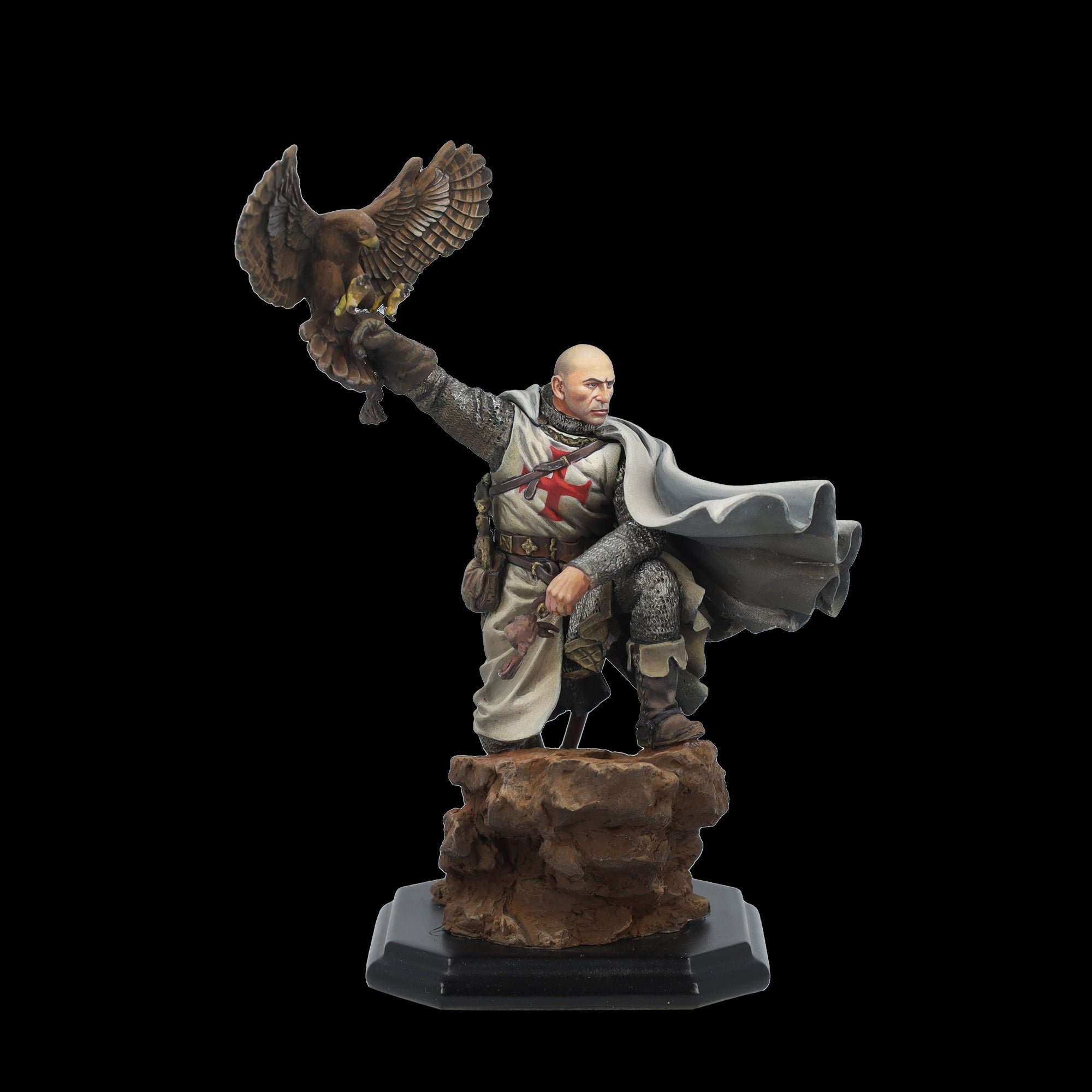 Scale 75 Figures Middle Age Medieval Hunter 75mm (2)