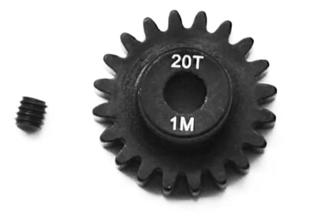 Arrowmax AM-601020 Ultra Mod 1 Pinion 20T 1/8 Buggy 5mm Shaft Spring Steel (8446600642797)