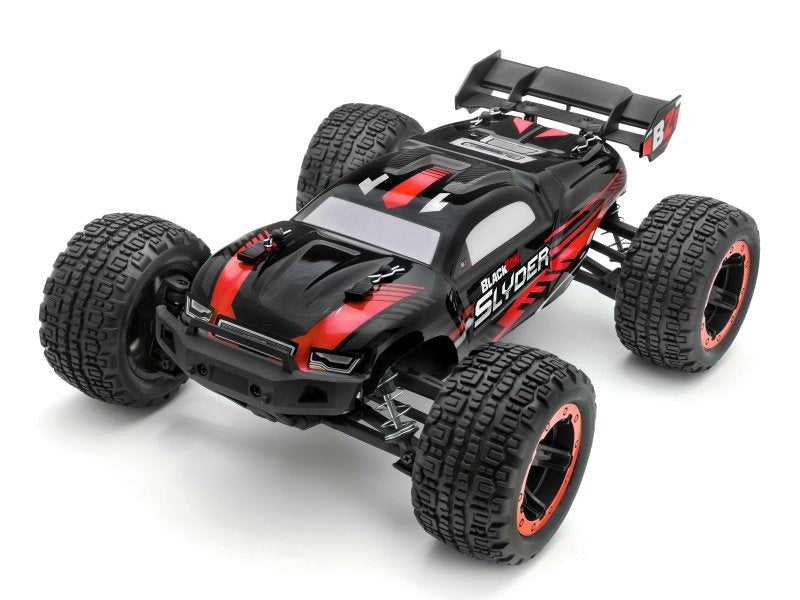 Blackzon Slyder 4WD Red with Battery & Charger RC Stadium Truck 1/16 Scale (2)