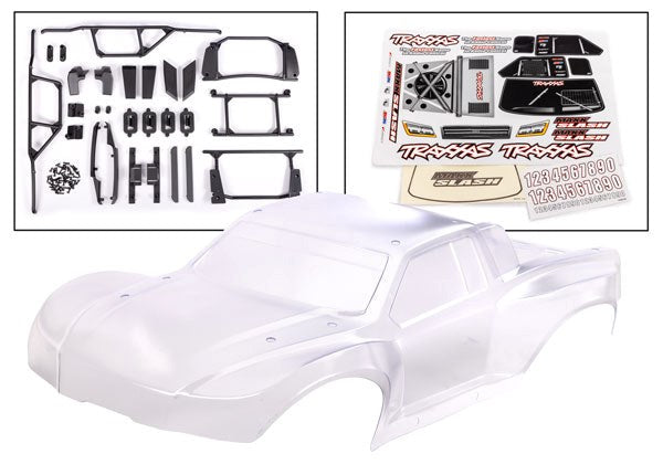 Traxxas 10211 Body Maxx Slash Clear (8559509111021)