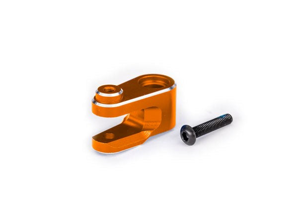 Traxxas 10247-ORNG Steering Servo Horn Alum Orange (8559511404781)