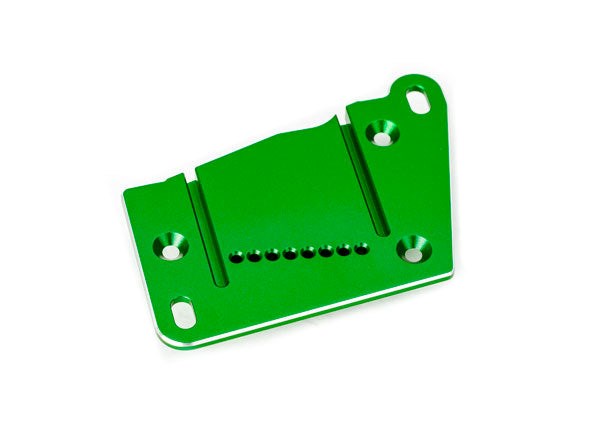 Traxxas 10263-GRN Motor Plate Alum Green (8559512223981)
