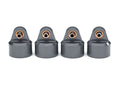 Traxxas 8964-GRAY Shock Cap Alum Gt-Maxx Gray (8559523528941)