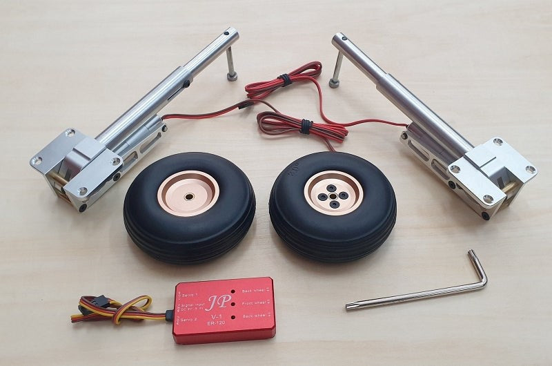 Seagull Models Optional Electric Retracts ER-120 84 for Zero 20cc RC Aircraft Landing Gear