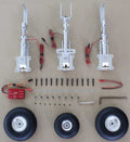 Seagull Models Main 85 & Nose 100 Retracts for Embraer EMB-312 Tucano T-27 RC Aircraft Retract Set